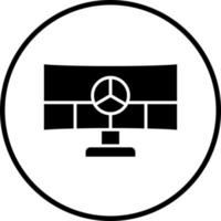 Simulation Vektor Symbol Stil