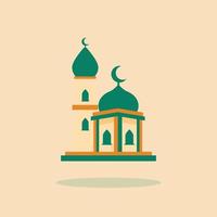 islamic bakgrund ikon vektor