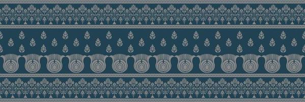 ethnisch Muster. Bandana drucken. Seide Hals Schal oder Kopftuch. Design zum Saree, Patola, Sari, Dupatta, Textil. Fliese Muster. aztekisch Stil. Blumen- Jahrgang. Bohemien indisch Motiv Stil. Kleidung. Vektor. vektor