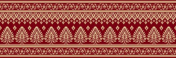 etnisk mönster. bandana skriva ut. silke nacke scarf eller sjalett. design för saree, patola, sari, dupatta, textil. bricka mönster. aztec stil. blommig årgång. bohemisk indisk motiv stil. Kläder. vektor. vektor