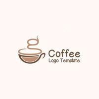 Kaffee Dampf Logo vektor