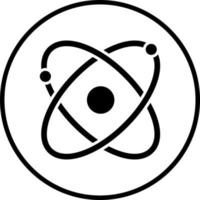 Atome Vektor Symbol Stil