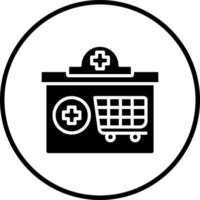 medizinisch E-Commerce Vektor Symbol Stil