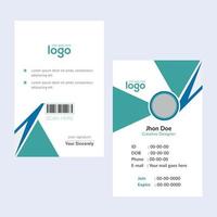 kreativa mallar visitkort. gröna visitkort. professionella och eleganta abstrakta kortmallar perfekta för ditt företag och jobbtitel. vektor designmallar. rena visitkort.