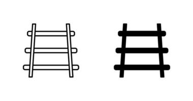 Schienen-Vektor-Symbol vektor