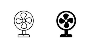 Vektorsymbol für elektrische Lüfter vektor