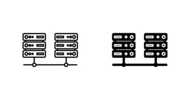 Server-Vektorsymbol vektor