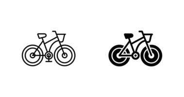 Fahrrad-Vektor-Symbol vektor