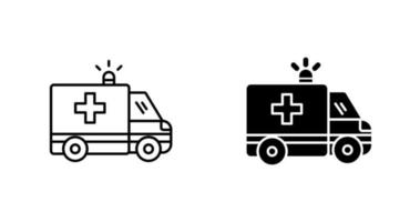 Krankenwagen-Vektor-Symbol vektor