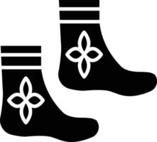 Vektor Design Socken Symbol Stil