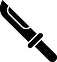 Vektor Design Messer Symbol Stil