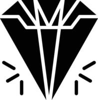 diamant vektor ikon stil