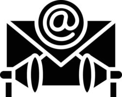Email Marketing Vektor Symbol Stil