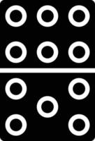 Domino Vektor Symbol Stil