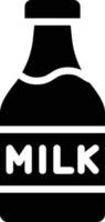 Milch Vektor Symbol Stil