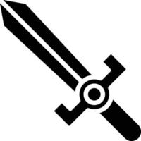 Schwert Spielzeug Vektor Symbol Stil