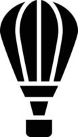 Luft Ballon Vektor Symbol Stil