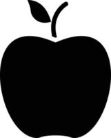 äpple vektor ikon stil
