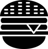 Burger Vektor Symbol Stil