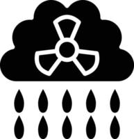 syra regn vektor ikon stil