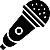 Mikrofon Vektor Symbol Stil