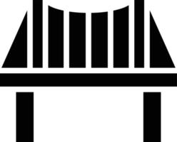 Brücke Vektor Symbol Stil