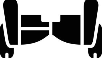 Hoverboard Vektor Symbol Stil