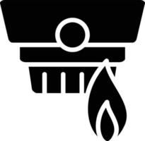 Feuer Alarm Vektor Symbol Stil