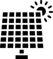 Solar- Energie Vektor Symbol Stil