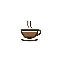 Kaffeetasse Logo Vorlage Vektor Icon Design