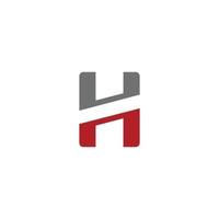 h Brief Logo Vorlage Design Vektor-Illustration vektor
