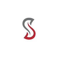 s Brief Logo, Volumen Symbol Design Vorlage Element vektor