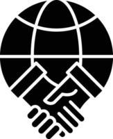 Vektor Design global Geschäft Symbol Stil