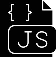 Vektor Design Javascript Datei Symbol Stil
