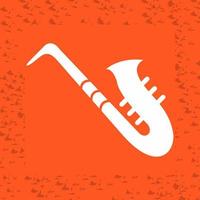 Saxophon-Vektorsymbol vektor