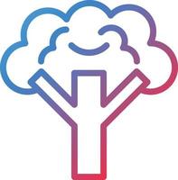 Vektor Design Baum Symbol Stil