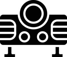 Video Beamer Vektor Symbol Stil