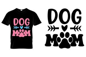 Typografie Mama T-Shirt Design Vektor Mutter Tag Zitate
