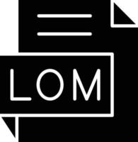 vektor design lom ikon stil