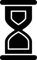 vektor design timglas ikon stil