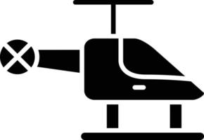vektor design helikopter ikon stil