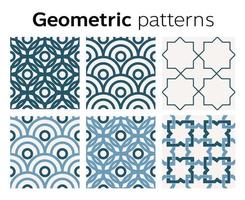 geometriska mönster design i vektorillustration vektor