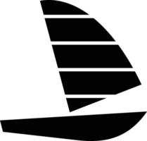 Vektor Design Windsurfen Symbol Stil