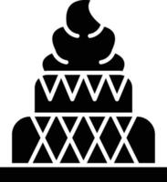 Vektor Design Kuchen Symbol Stil