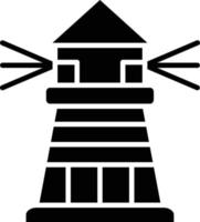 Vektor Design Leuchtturm Symbol Stil
