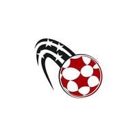fotboll fotboll badge logo design mallar sport vektor