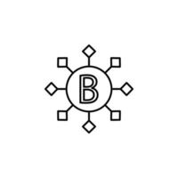 b Vitamine Vektor Symbol