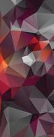 abstrakt Farbe Polygon Hintergrund Design, abstrakt geometrisch Origami Stil mit Gradient vektor