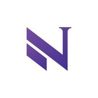 Brief n Logo Vektor Vorlage Element
