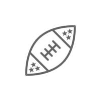 American-Football-Vektor-Symbol vektor